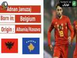 بازیکنان تیم ملی فوتبال بلژیک اهل کدام کشورها هستند؟