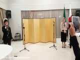 سخنرانی نماینده سفارت ژاپن و  در مراسم تقدیر از خانم زهره بحرالعلومی