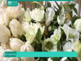 آموزش گل آرایی | تزئین سبد گل | دیزاین باکس گل | تاج حلقه گل ( دسته گل بهاری )