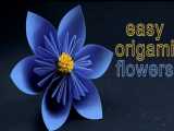 آموزش اوریگامی : ساخت یک گل