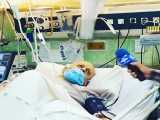 دعای خیر بیمار بستری در بخش ICU در روز عرفه