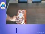 قرآن وزیری جعبه لپتاپی چرم پلاک رنگی (کد167) 