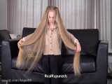 چالش موی بلند قسمت 8 - دختری با موهای بلوند و بلند - چالش Long Hair