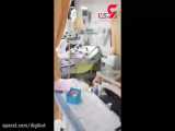 فیلم تکان‌دهنده از بخش کرونای بیمارستان بهارلو تهران