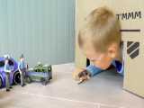 ماشین بازی کودکانه با سنیا : پلیس به دنبال ماشین های غیب شده در تونل