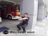 حرکت wall sit squat