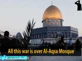 All this war is over Al-Aqsa Mosque
