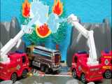 ماشین بازی کودکانه جدید :: اعزام تیم آتش نشانی برای خاموش کردن آتش
