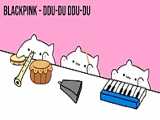 آهنگ زدن به سبک بلک پینگ توسط سه تا گربه کیوت