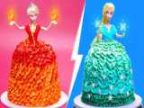 آموزش طراحی کیک پرنسس های دیزنی - السا - سفیدبرفی