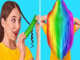 ترفندهای آرایشی خلاقانه برای مدل مو دخترانه _ جالب و کاربردی