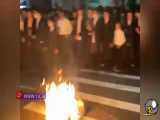 رفتار عجیب یهودیان نیویورک در اعتراض به محدودیت‌های کرونایی