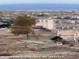 نمایی از شهر تخریب شده آغ دام جمهوری آذربایجان