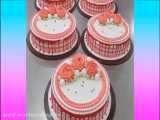 تزئین کیک تولد|تزئین کیک مهمانی|تزئین جالب کیک (سلام وقت آشپزی)