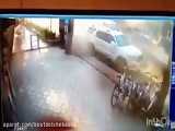 ویدیو لحظه اصابت راکت در یکی از رستورانت ها در شهرنو