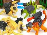 اسباب بازی کودکانه : نبرد دایناسورها با سلاح های پر قدرت