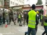 برخورد شدید پلیس با معدن‌کاران معترض در ترکیه ویدئو