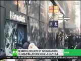 جنگ خیابانی در پاریس و اعتراضات گسترده در 70 شهر فرانسه