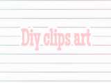 Diy clips art