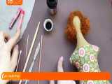 آموزش دوخت عروسک تیلدا | عروسک تیلدا با الگو (آرایش عروسک تیلدا)