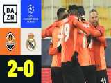 خلاصه بازی شاختار دونتسک 2 - رئال مادرید 0 - مرحله گروهی لیگ قهرمانان اروپا 