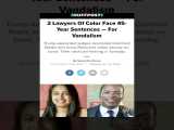 ۴۵ سال زندان برای دو وکیلی که در تظاهرات ضد نژاد پرستی شرکت داشتند در آمریکا
