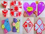۴ ایده اوریگامی جعبه و کارتهای قلبی برای هدیه