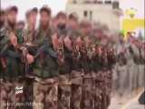 تصاویر دیده نشده از رژه و رزمایش یگان ویژه حزب‌الله برای اولین‌بار