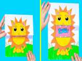 نقاشی های بازشو! ایده های جالب نقاشی و سرگرم کننده برای بچه ها