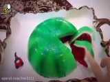 آموزش ژله هندوانه ای برای شب یلدا