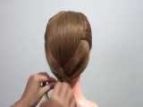 آموزش مدل مو عروسی برای موهای متوسط- مومیس مرجع و مشاور مو 