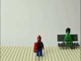 انیمیشن لگو مرد عنکبوتی در مقابل لگو هالک-  کنکوری اوباش ساختمان آجر