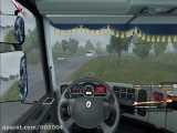 لذت رانندگی در طبیعت در بازی  Euro truck simulator