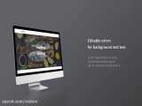 پروژه افترافکت تیزر تبلیغاتی روی دسکتاپ Minimalistic Desktop Promo