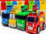 اسباب بازی کودکانه - ماشین بازی - پیدا کردن تایو در ته گاراژ ماشین ها