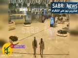 لحظه ورود دو شهید به فرودگاه بغداد برای استقبال از شهید حاج قاسم سلیمانی