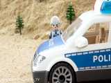 ماشین بازی کودکانه بیبو بیبو : پنچر شدن ماشین پلیس در تعقیب دزد