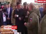 هم غذا شدن پوتین با سربازان روس