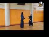 آموزش و تمرین حرکات شمشیر زنی کندو توسط مربی