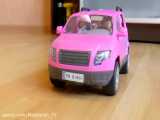 ماشین بازی کودکانه با سنیا :: توقف ماشین صورتی توسط پلیس