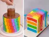 دستور تهیه بهترین کیک های رنگی ۲۰۲۱ : کیک،کاپ کیک،دسر