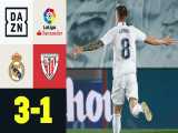خلاصه بازی رئال مادرید 3 - اتلتیک بیلبائو 1 - هفته 14 لالیگا اسپانیا 