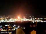 آتش‌سوزی در پالایشگاه نفتی حیفا
