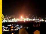 آتش‌سوزی در پالایشگاه نفتی حیفا