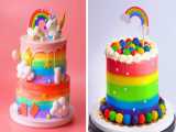تزئینات زیبای کیک و دسر های رنگی جدید، ایده های خلاقانه برای کیک