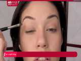 آموزش آرایش صورت | میکاپ صورت عروس | گریم صورت | خودآرایی ( کاربرد براش )