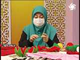 آموزش بافت   پیراهن دخترانه ، طرح هندوانه  . زیبامیشه.ببینین - شیراز