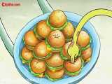 کارتون باب اسفنجی تدارک غذای خرچنگی