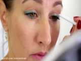 آموزش آرایش چشم تابستانی به رنگ سبز زمرد