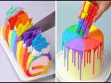 تزئین کیک خوش‌مزه برای جشن تولد و مهمانی